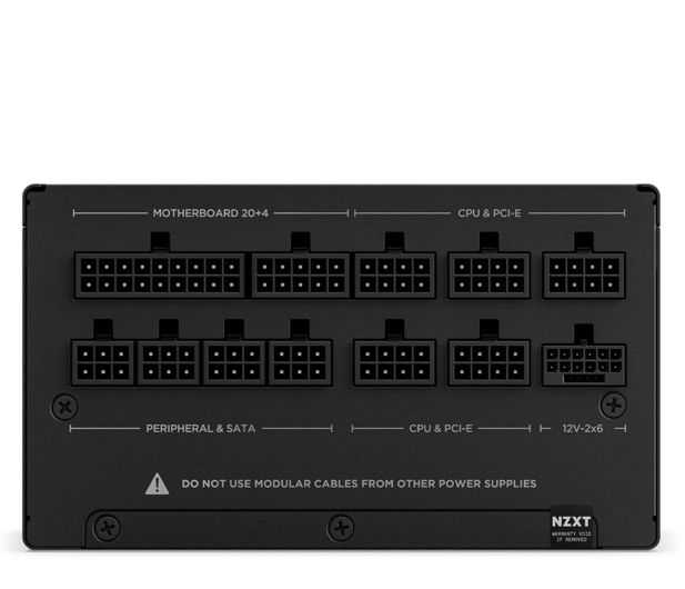 NZXT C1200 1200W 80 Plus Gold ATX 3.1 - 1330771 - zdjęcie 8